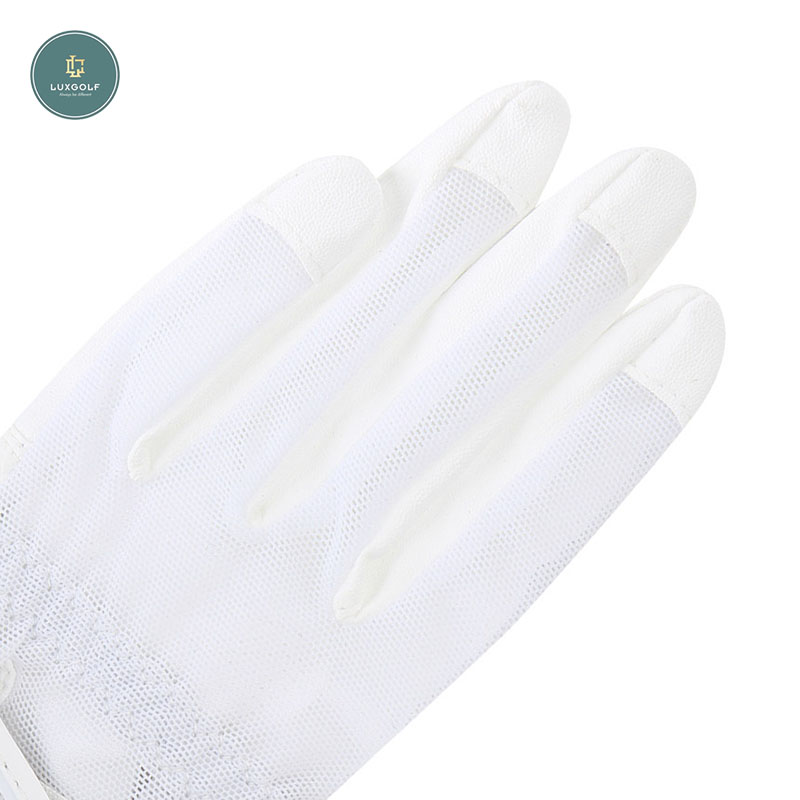 Găng tay golf nữ hở ngón Goker A1882, găng đôi, da tổng hợp Găng tay golf nữ hở ngón Goker A1882, găng đôi, da tổng hợp