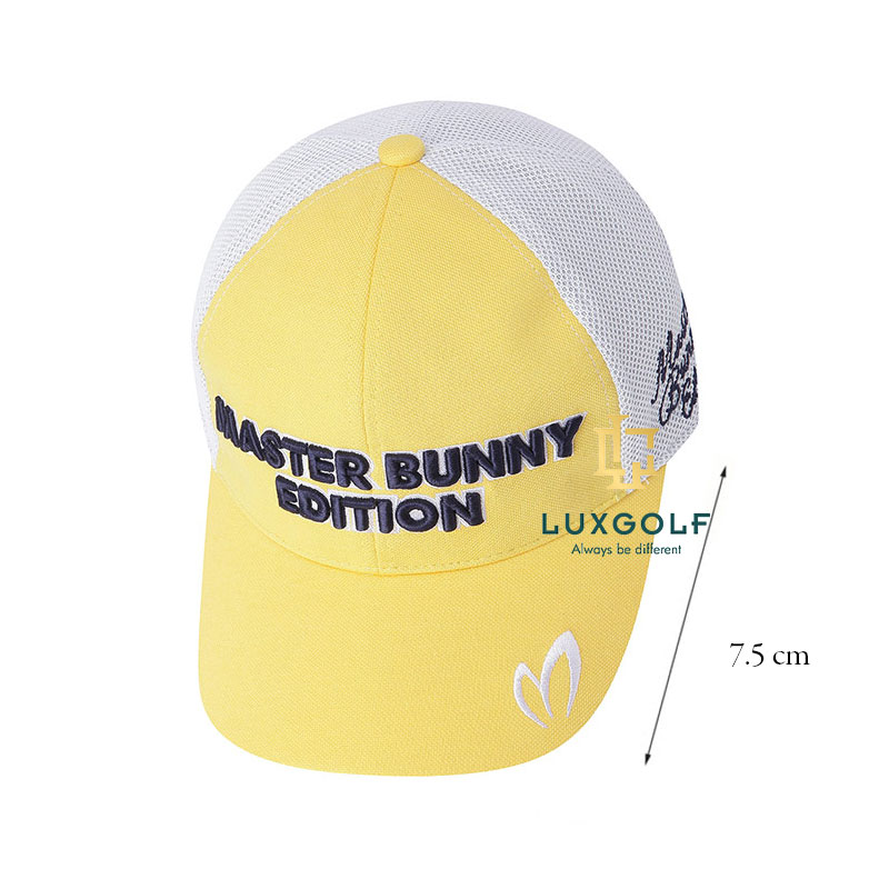 mu-golf-master-bunny-92a31-vai-luoi-trang-phoi-vang