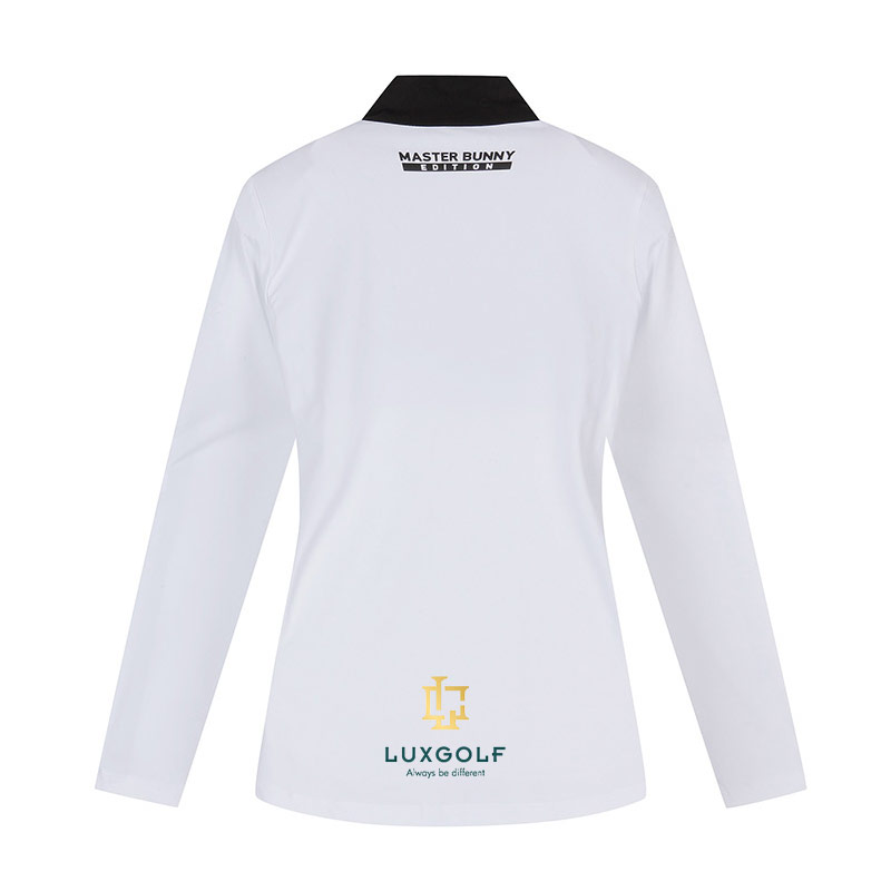 ao-golf-nu-dai-tay-cao-co-master-bunny-trang-phoi-co-va-tay-ke-den-2