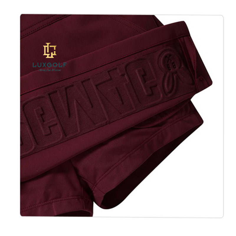 Chân váy golf Pearly Gates 73362 màu rượu vang vay-golf-pearly-gates-mau-do-man-xe-mot-ben-6