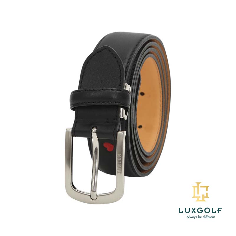 Thắt lưng golf nữ Fantom 93852, da bò, màu đen that-lung-golf-nu-fantom-da-bo-mau-den-hoa-tiet-trai-tim-2