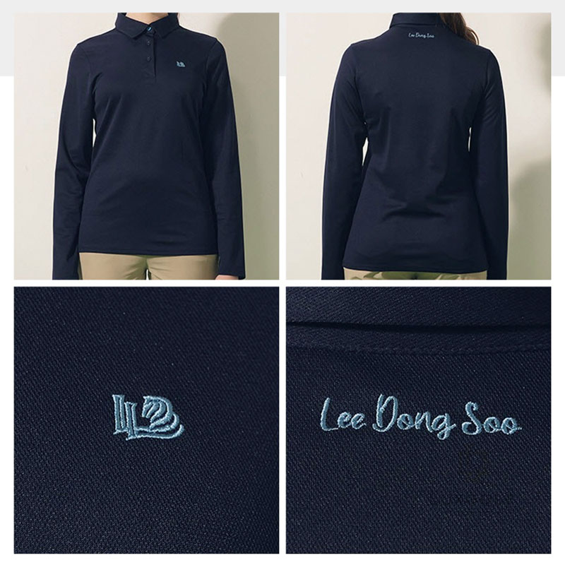 Ao-golf-nu-dai-tay-LeeDongSoo-navy-3 Ao-golf-nu-dai-tay-LeeDongSoo-navy-3