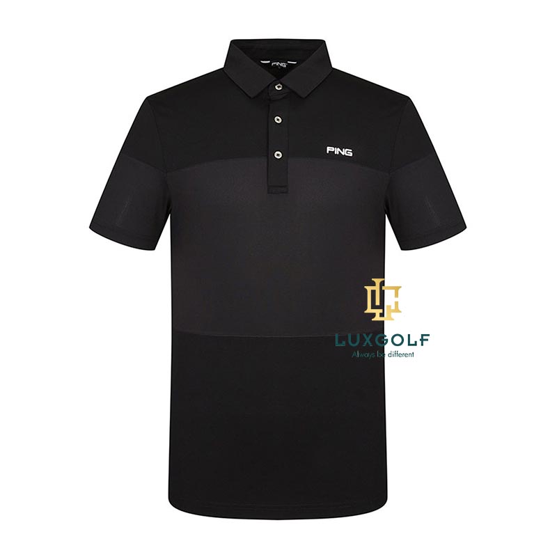 ao-golf-nam-ngan-tay-ping-a2005-vai-nylon-mesh-mau-den